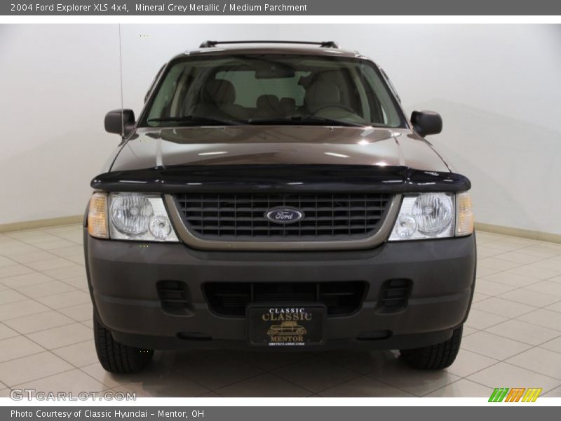 Mineral Grey Metallic / Medium Parchment 2004 Ford Explorer XLS 4x4