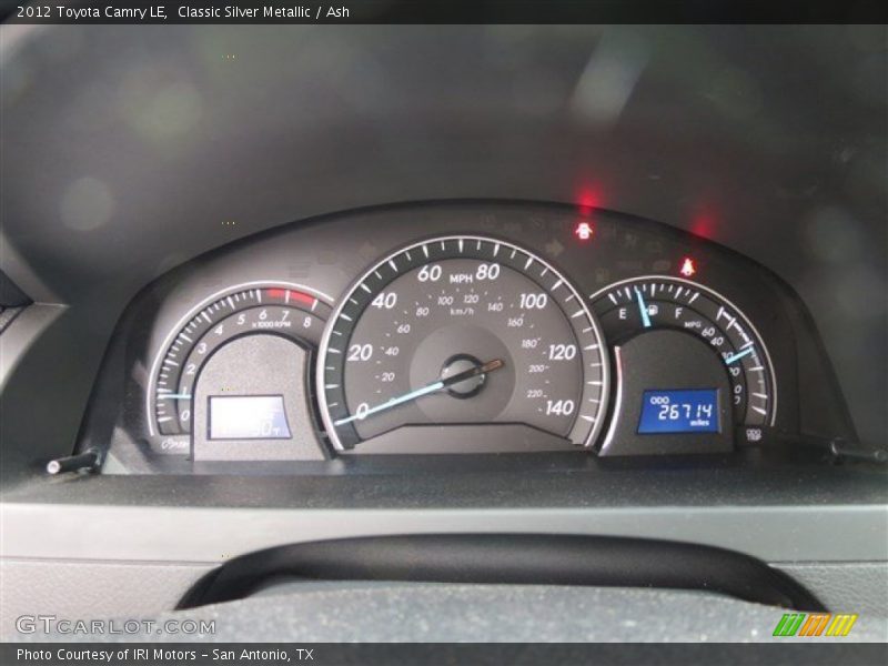 Classic Silver Metallic / Ash 2012 Toyota Camry LE