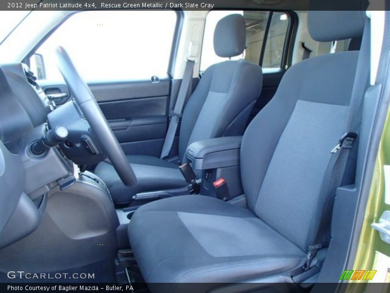 Rescue Green Metallic / Dark Slate Gray 2012 Jeep Patriot Latitude 4x4