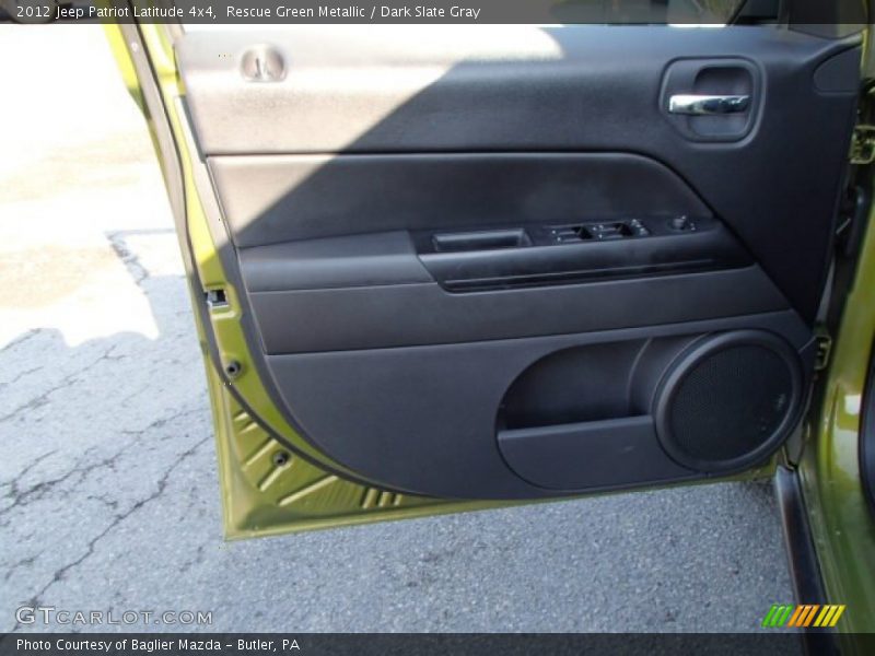 Rescue Green Metallic / Dark Slate Gray 2012 Jeep Patriot Latitude 4x4