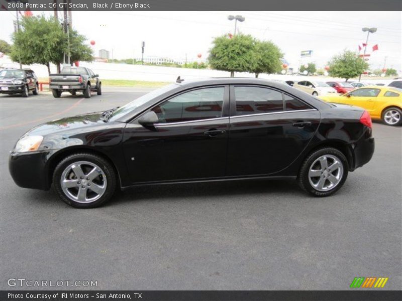 Black / Ebony Black 2008 Pontiac G6 GT Sedan