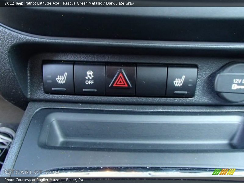Rescue Green Metallic / Dark Slate Gray 2012 Jeep Patriot Latitude 4x4