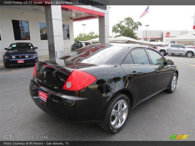 Black / Ebony Black 2008 Pontiac G6 GT Sedan