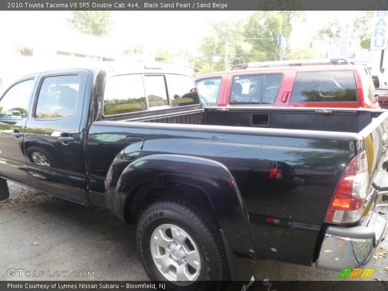 Black Sand Pearl / Sand Beige 2010 Toyota Tacoma V6 SR5 Double Cab 4x4