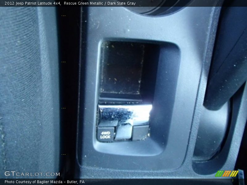 Rescue Green Metallic / Dark Slate Gray 2012 Jeep Patriot Latitude 4x4
