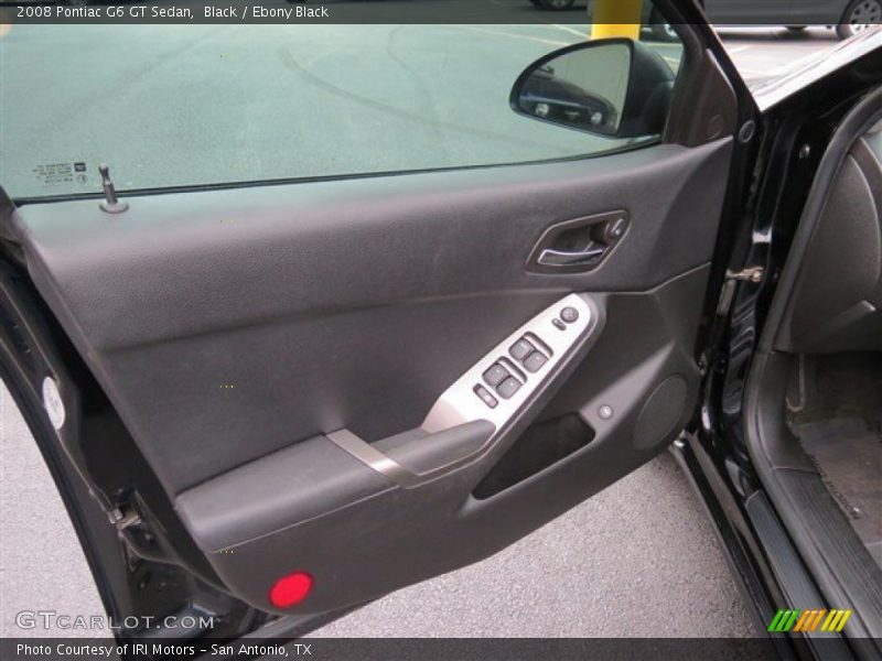 Black / Ebony Black 2008 Pontiac G6 GT Sedan