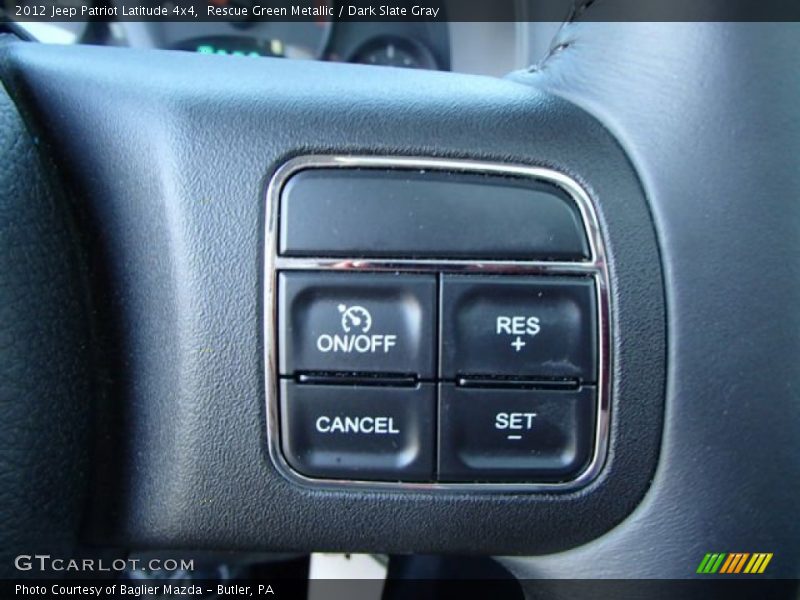 Rescue Green Metallic / Dark Slate Gray 2012 Jeep Patriot Latitude 4x4