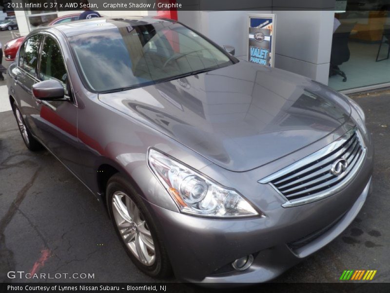 Graphite Shadow / Graphite 2011 Infiniti G 37 x AWD Sedan
