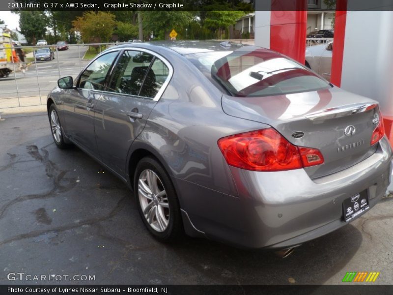 Graphite Shadow / Graphite 2011 Infiniti G 37 x AWD Sedan