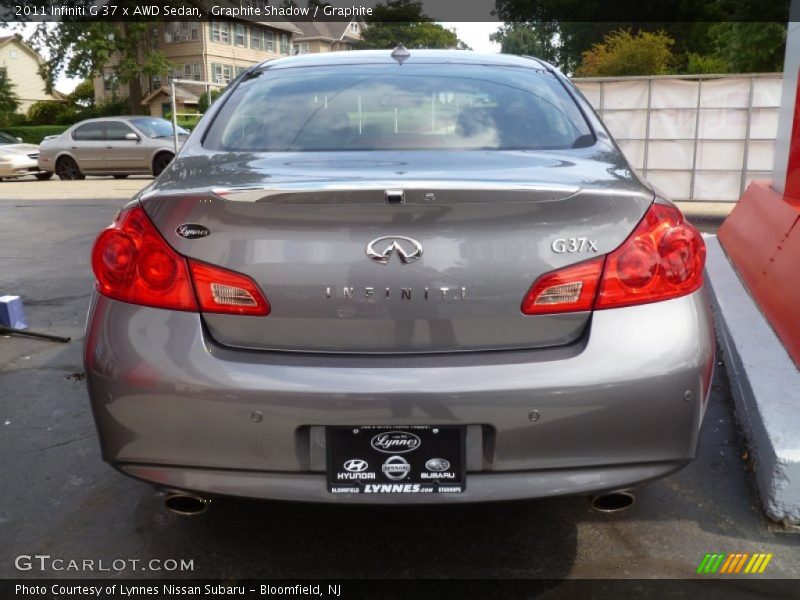 Graphite Shadow / Graphite 2011 Infiniti G 37 x AWD Sedan
