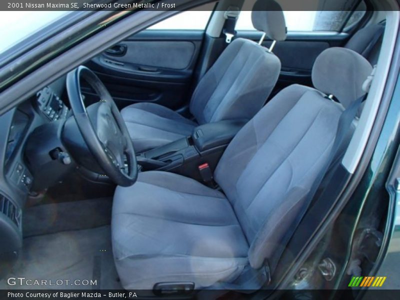 Sherwood Green Metallic / Frost 2001 Nissan Maxima SE