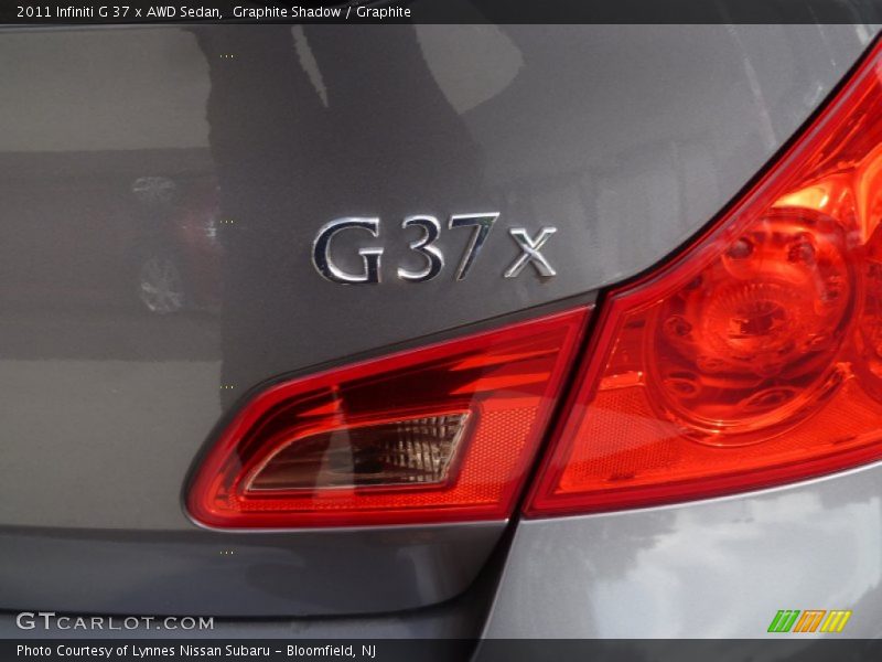 Graphite Shadow / Graphite 2011 Infiniti G 37 x AWD Sedan