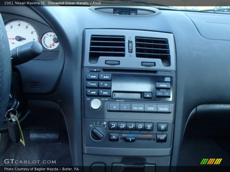 Sherwood Green Metallic / Frost 2001 Nissan Maxima SE