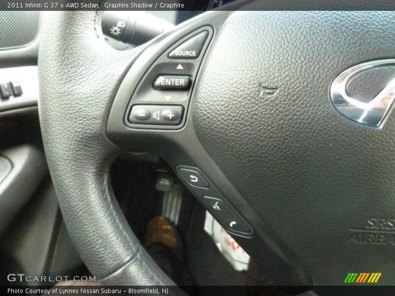 Graphite Shadow / Graphite 2011 Infiniti G 37 x AWD Sedan