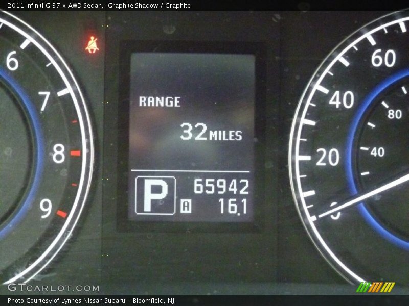 Graphite Shadow / Graphite 2011 Infiniti G 37 x AWD Sedan