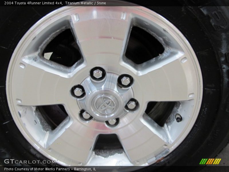 Titanium Metallic / Stone 2004 Toyota 4Runner Limited 4x4