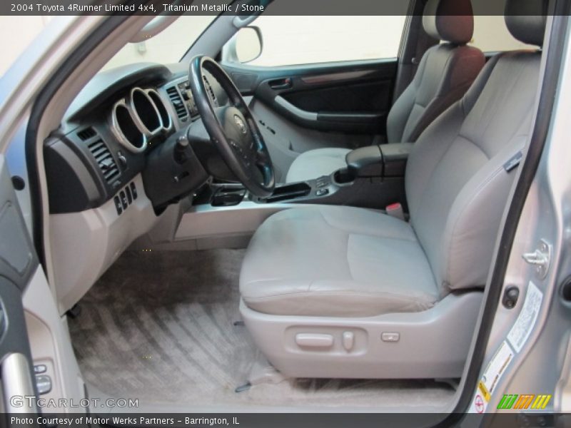 Titanium Metallic / Stone 2004 Toyota 4Runner Limited 4x4