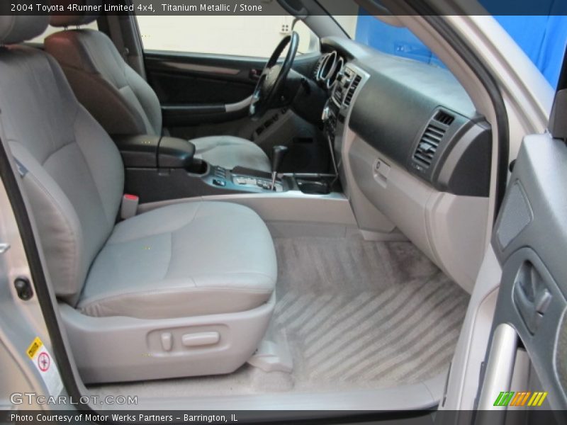 Titanium Metallic / Stone 2004 Toyota 4Runner Limited 4x4