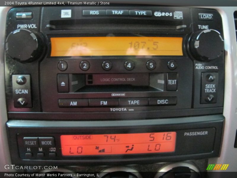 Titanium Metallic / Stone 2004 Toyota 4Runner Limited 4x4