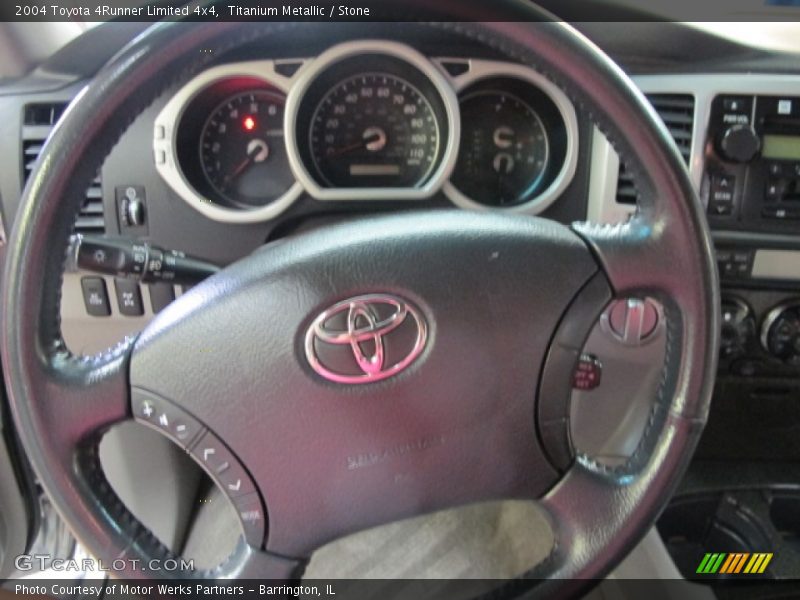 Titanium Metallic / Stone 2004 Toyota 4Runner Limited 4x4