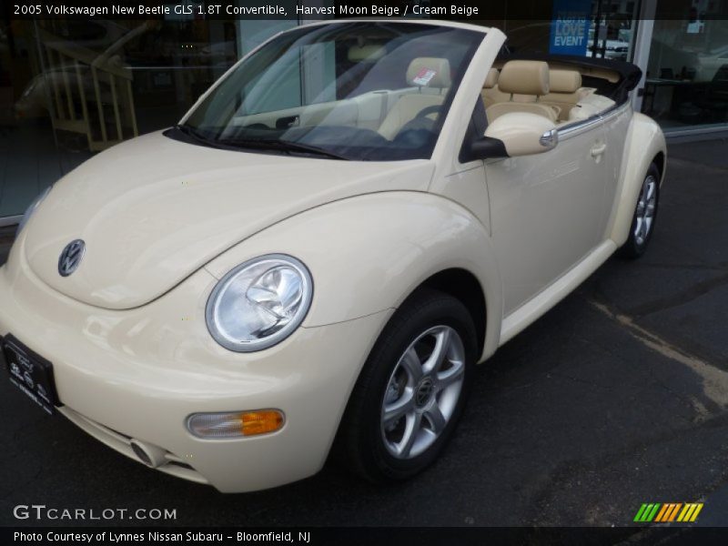 Harvest Moon Beige / Cream Beige 2005 Volkswagen New Beetle GLS 1.8T Convertible
