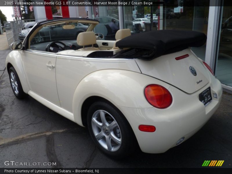 Harvest Moon Beige / Cream Beige 2005 Volkswagen New Beetle GLS 1.8T Convertible