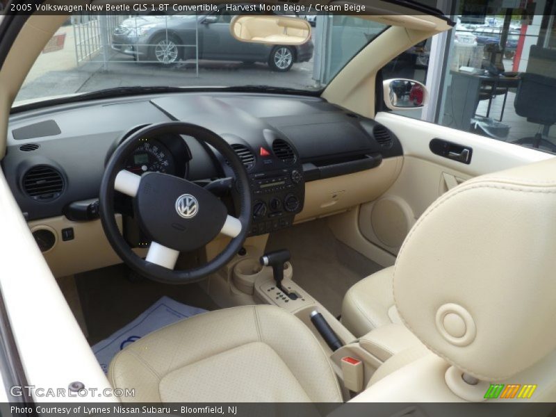 Harvest Moon Beige / Cream Beige 2005 Volkswagen New Beetle GLS 1.8T Convertible