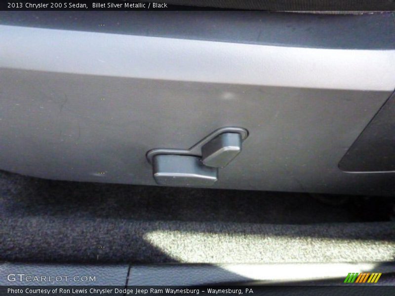 Billet Silver Metallic / Black 2013 Chrysler 200 S Sedan