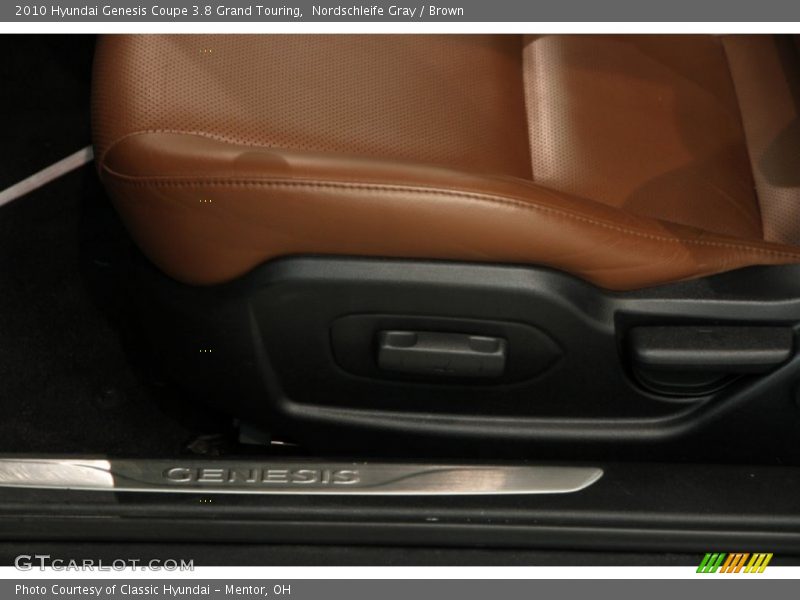 Nordschleife Gray / Brown 2010 Hyundai Genesis Coupe 3.8 Grand Touring