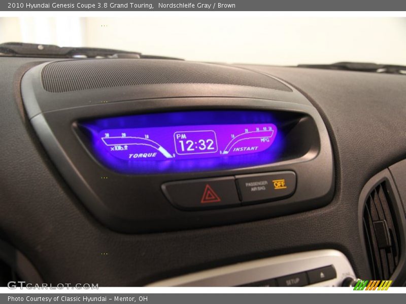 Nordschleife Gray / Brown 2010 Hyundai Genesis Coupe 3.8 Grand Touring