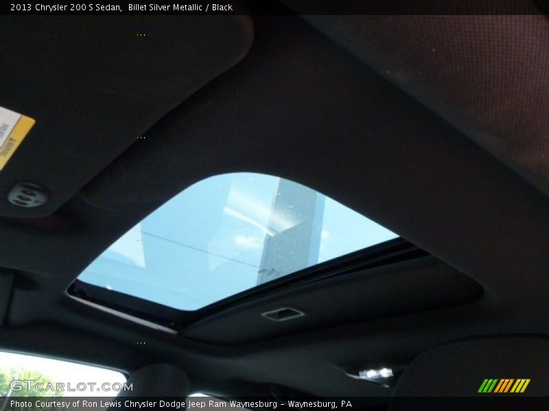 Billet Silver Metallic / Black 2013 Chrysler 200 S Sedan