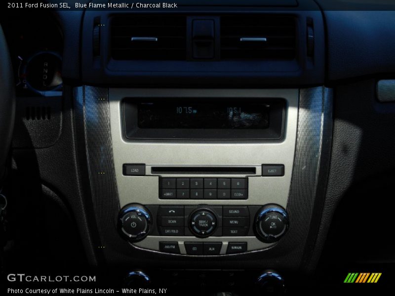 Blue Flame Metallic / Charcoal Black 2011 Ford Fusion SEL