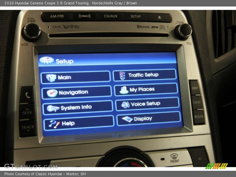 Nordschleife Gray / Brown 2010 Hyundai Genesis Coupe 3.8 Grand Touring