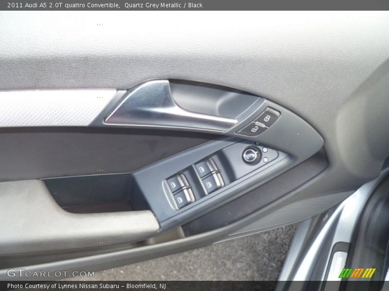 Quartz Grey Metallic / Black 2011 Audi A5 2.0T quattro Convertible