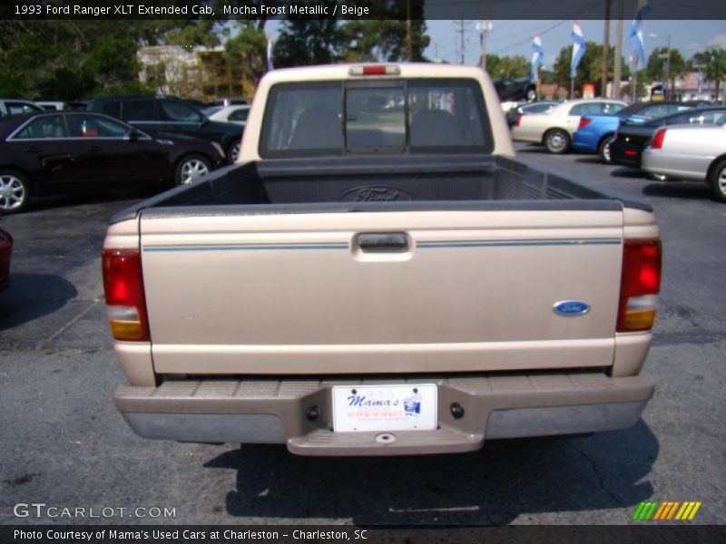 Mocha Frost Metallic / Beige 1993 Ford Ranger XLT Extended Cab