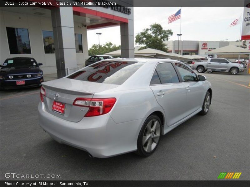 Classic Silver Metallic / Black/Ash 2012 Toyota Camry SE V6