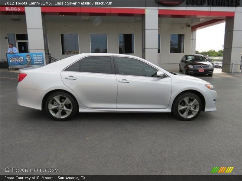 Classic Silver Metallic / Black/Ash 2012 Toyota Camry SE V6