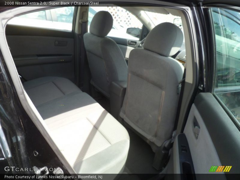 Super Black / Charcoal/Steel 2008 Nissan Sentra 2.0