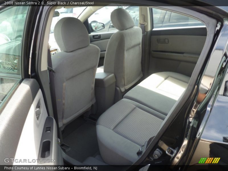Super Black / Charcoal/Steel 2008 Nissan Sentra 2.0