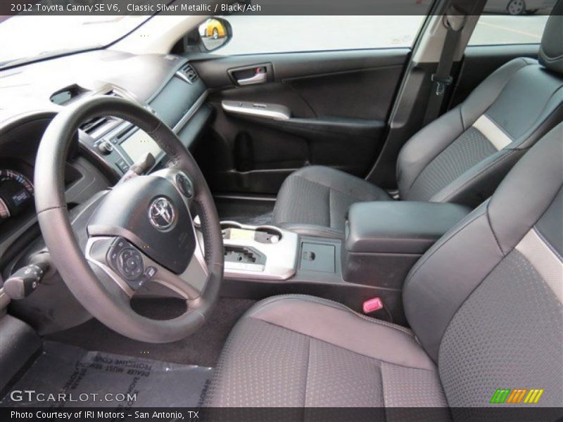 Classic Silver Metallic / Black/Ash 2012 Toyota Camry SE V6