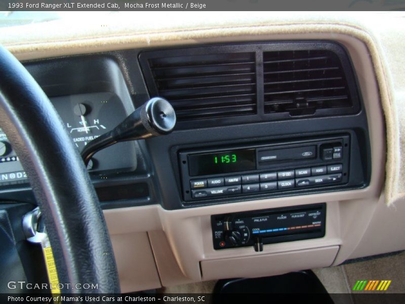 Mocha Frost Metallic / Beige 1993 Ford Ranger XLT Extended Cab