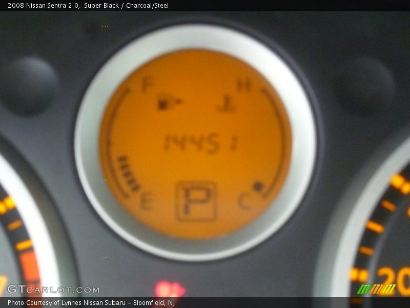 Super Black / Charcoal/Steel 2008 Nissan Sentra 2.0
