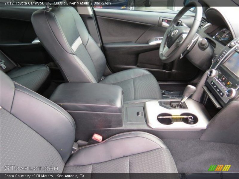 Classic Silver Metallic / Black/Ash 2012 Toyota Camry SE V6