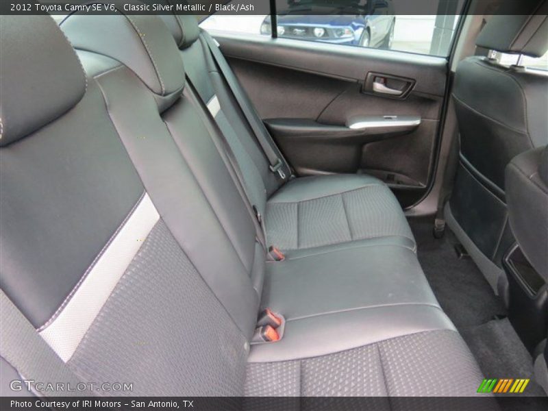 Classic Silver Metallic / Black/Ash 2012 Toyota Camry SE V6