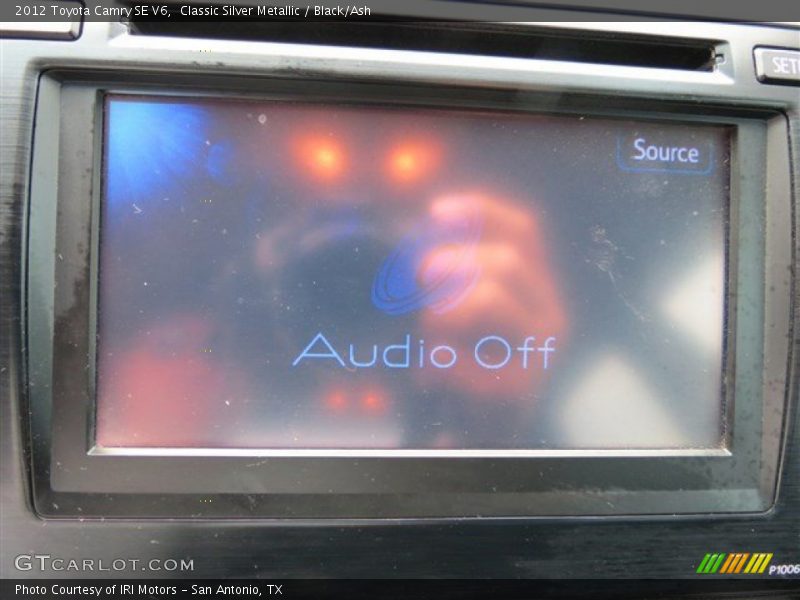 Classic Silver Metallic / Black/Ash 2012 Toyota Camry SE V6