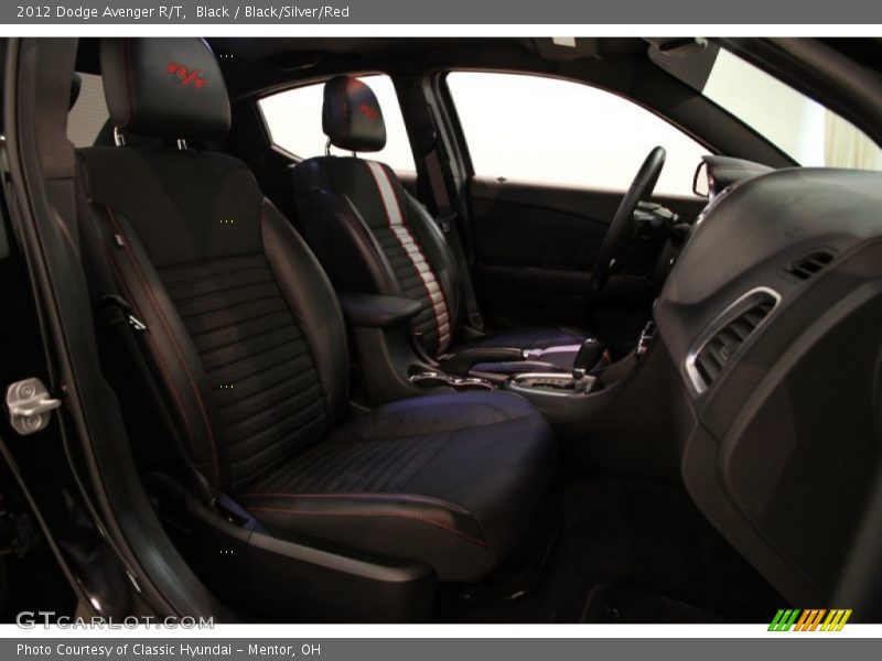 Black / Black/Silver/Red 2012 Dodge Avenger R/T