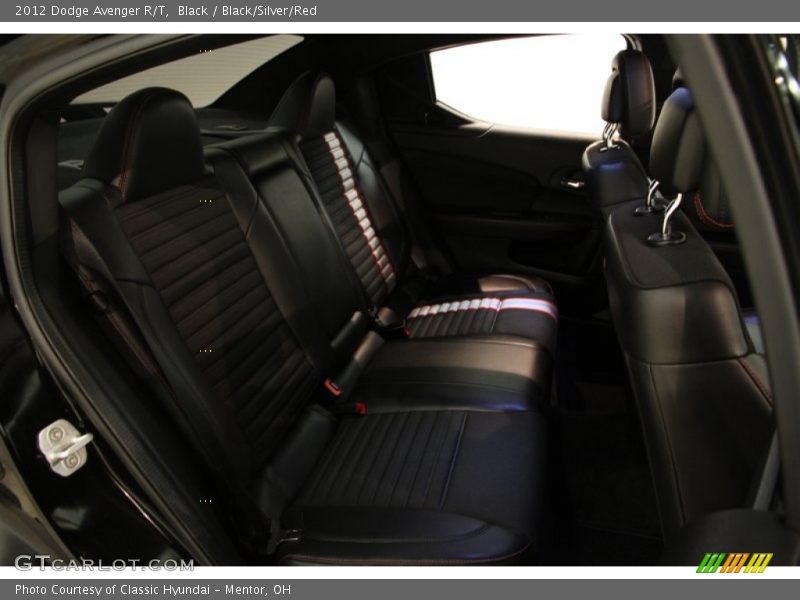 Black / Black/Silver/Red 2012 Dodge Avenger R/T