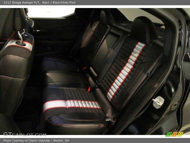 Black / Black/Silver/Red 2012 Dodge Avenger R/T