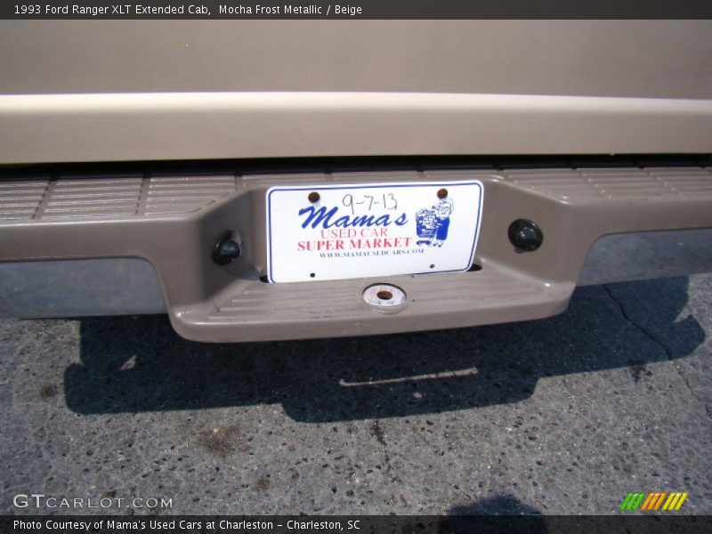 Mocha Frost Metallic / Beige 1993 Ford Ranger XLT Extended Cab