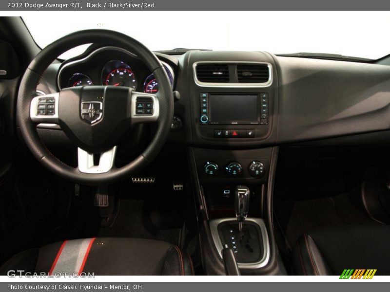 Black / Black/Silver/Red 2012 Dodge Avenger R/T